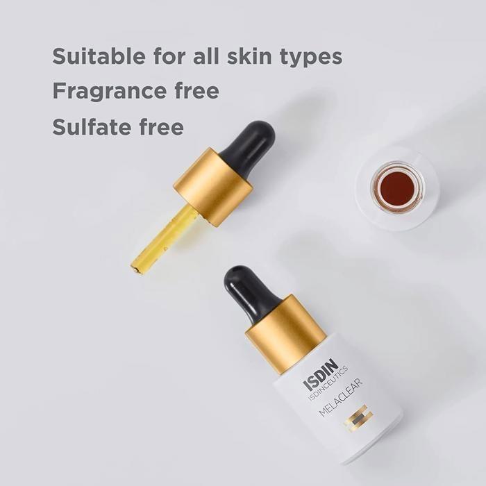 Sérum correcteur de tâches - ISDIN - Melaclear - Atténue les taches d'hyperpigmentation - 15ml - Adulte Mixte