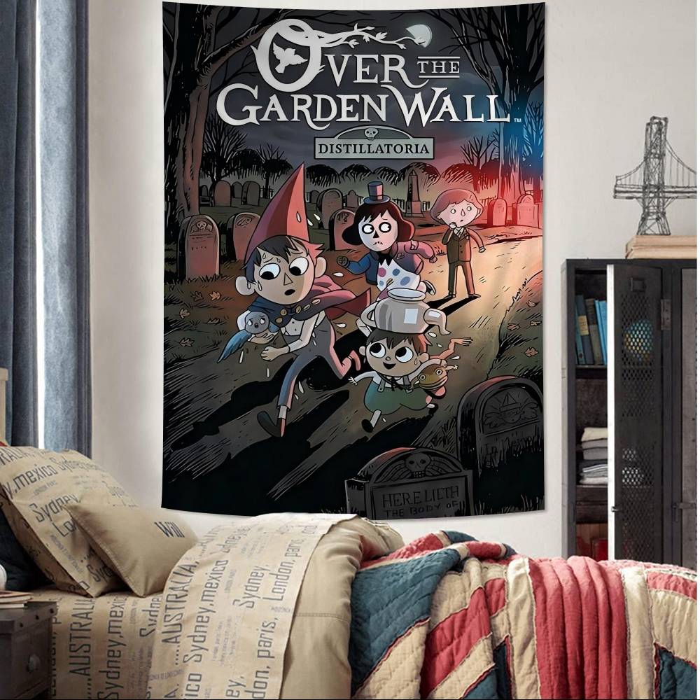

Anime OOver The GGarden WWall DIY Wall Tapestry For Living Room Home Dorm Decor Wall Art Decor 74x94cm(29x37in)