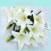 Lilium Brownii Var Viridulum Artificial Flower Arrangement For Home Decor And Photography Props
