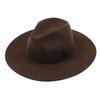 Yunibeosyeolkemiseuteuli Thunder Wool Brown Fedora