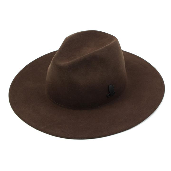 Yunibeosyeolkemiseuteuli Thunder Wool Brown Fedora