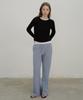 ANDNEEDS Essential Slim Span Pants (Blue)