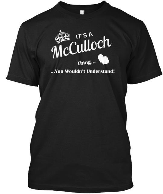 Mcculloch T-Shirt Made In the USA Size S To 5XL
