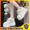 Student platform sports women's autumn new versatile small height-increasing muffin board shoes