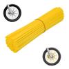 Universal Motocross Spoke Wraps 72PCS Multicolor Scratch-proof Dirt Bike Wheel Rim Spoke Covers for Riding Decoration