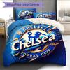 Chelsea logo  Pattern Bedding Quilt Set Quilt Cover Pillowcase Home Decoration Birthday Gift (1 * duvet cover + 2 * pillowcase, without core)