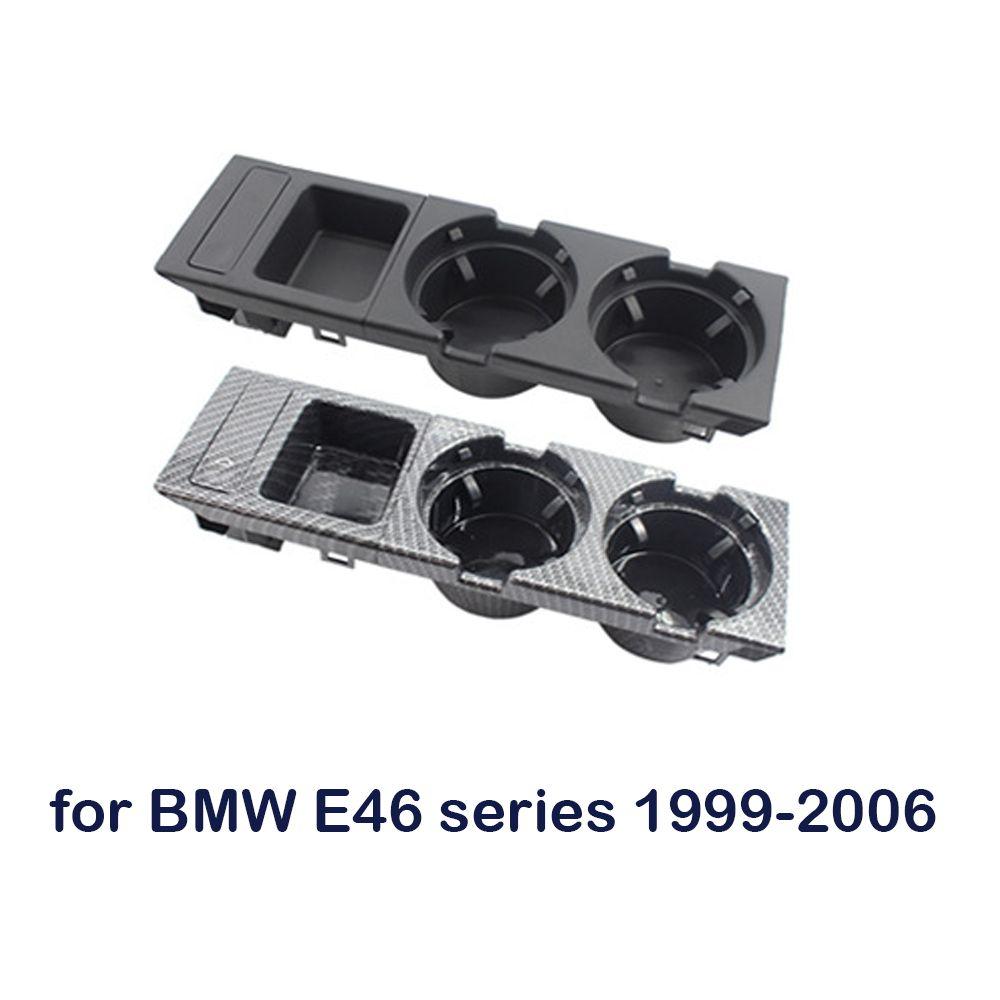 ABS Car Center Console Storage Box Multi-functional Car Cup Holder for BMW E46 Series 1999-2006