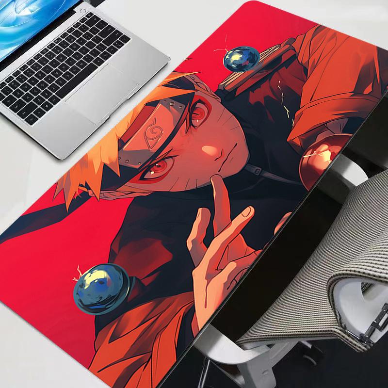 Mouse Pad Naruto Durable Anime Gaming Accessories Varmilo Keyboard Desk Mat Gabinete Gamer Carpet Mousepad Mouse Mats