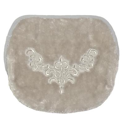 Senko NYNAS Shanti 2 Καπάκι Τουαλέτας με Κόλλα Ασημί Γκρι με Κομψό Κάλυμμα 36386, Φύλλο Πολλαπλών Τύπων, Στρας, Σχέδιο,