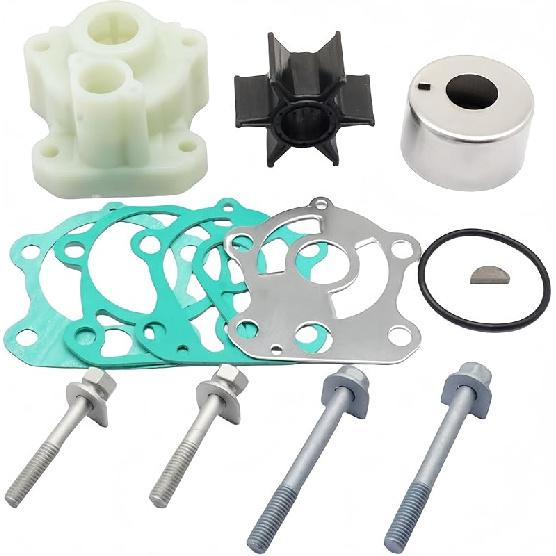 68D-WG078-00 Water Pump Impeller Kit For Yamaha Outboard 2/4 Stroke 4 5 HP Engines 67D-WG078-00-00 6E0-W0078-02-00