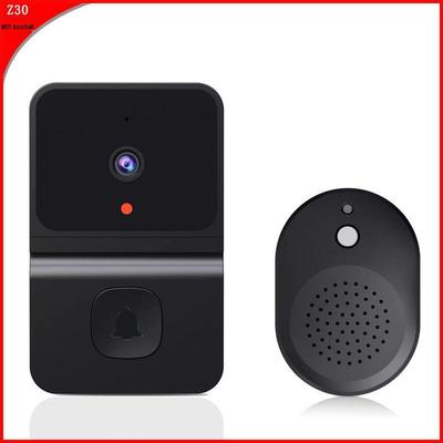 Sonnette vidéo sans fil Z30 avec vision nocturne HD et interphone de surveillance domestique à distance