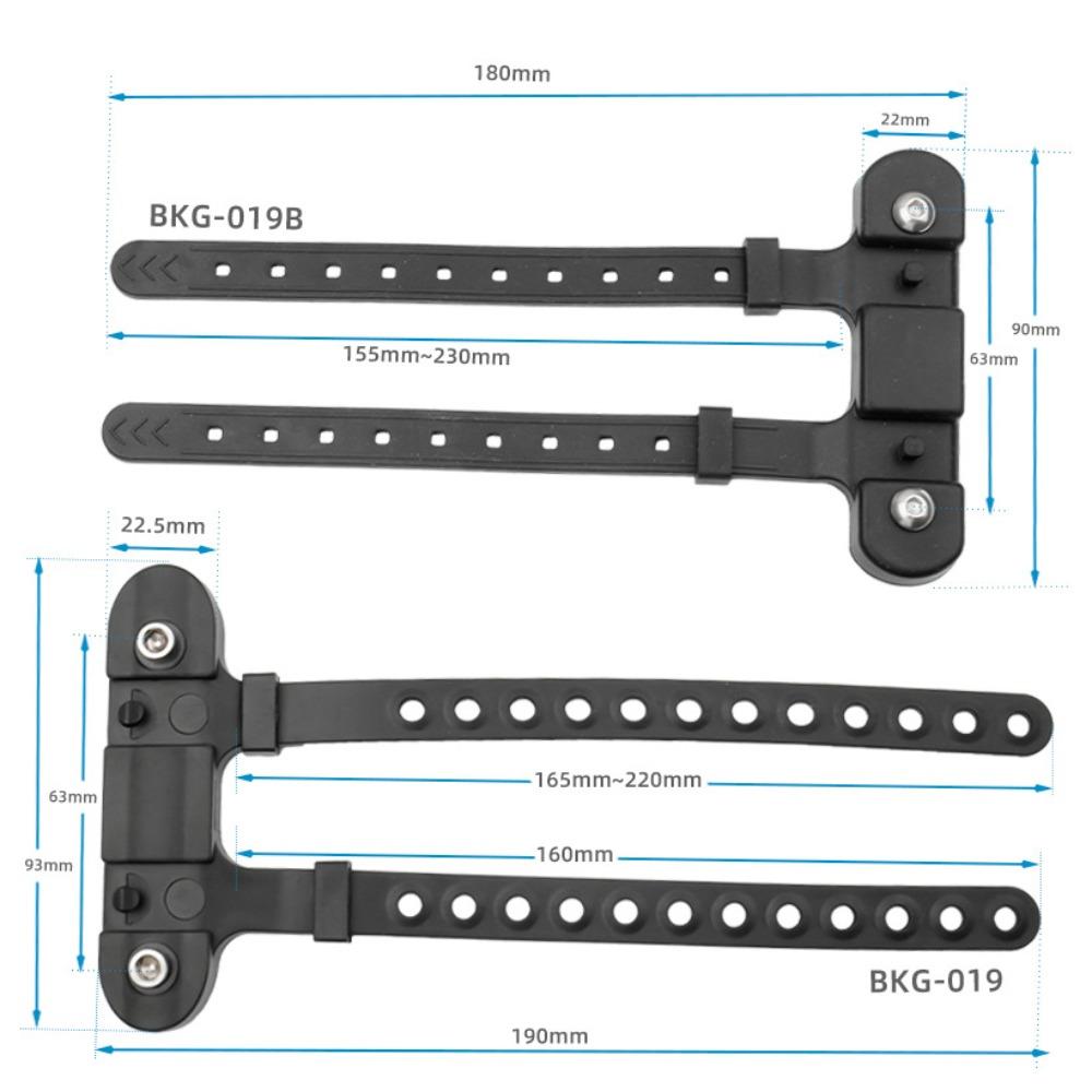 Befestigungsclip Fahrradkesselständer Basis Verstellbar Multifunktional Fahrradflaschenhalter Halterung Adapter Silikon Rutschfest