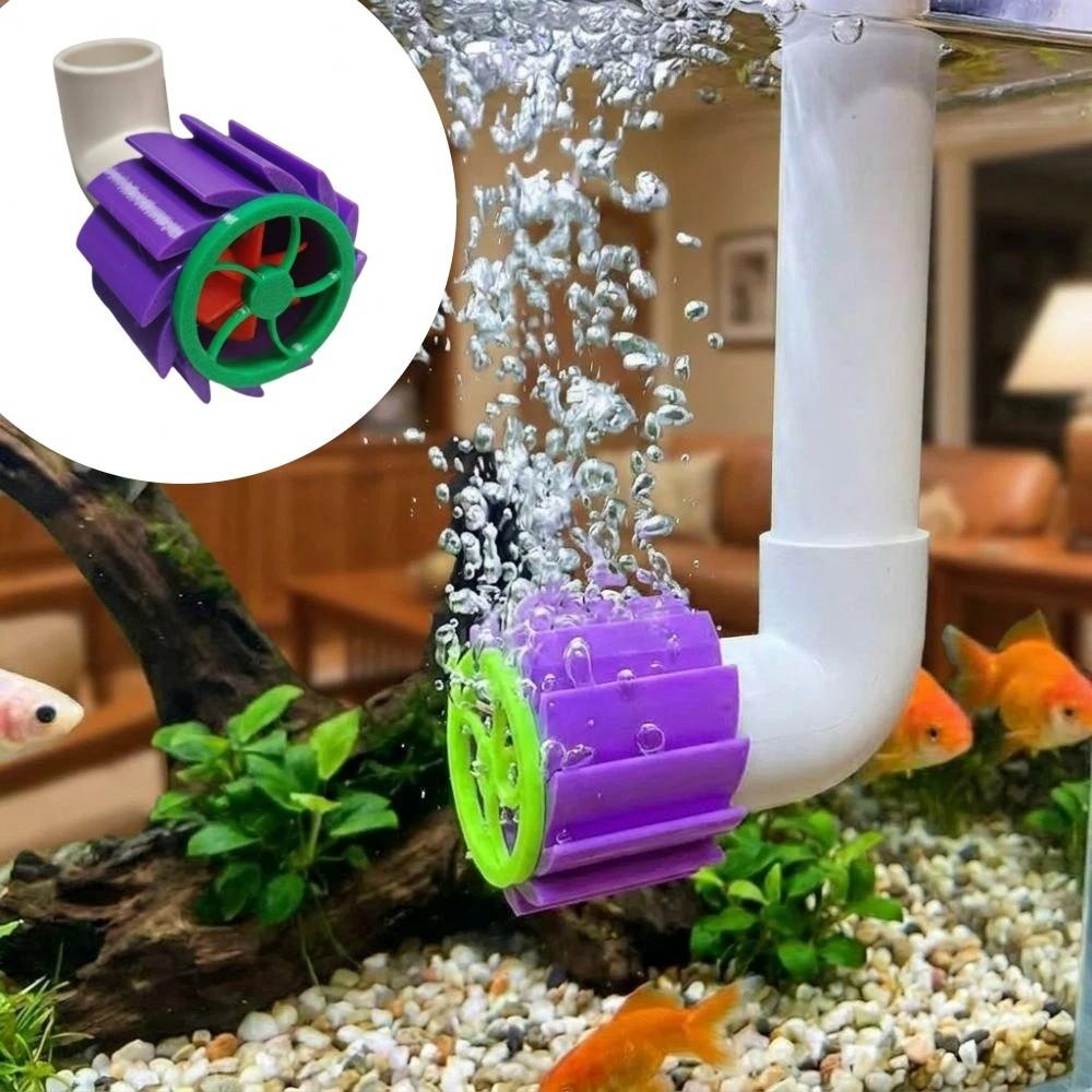 Rotary Type Tank Outlet Water Flow Diffuser Fan Plastic Wave Making Nozzle Fish Tank Filtration