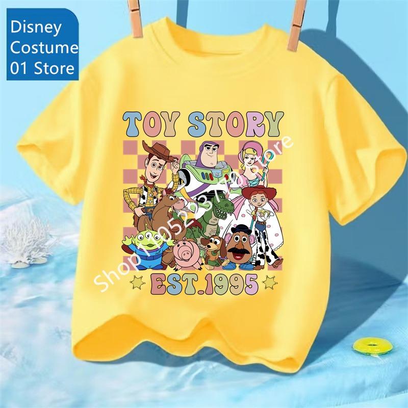 Summer Candy Colored Children's T-shirt New Batman Superman Pure Cotton Cartoon Printed Parent-child Casual Fashion T-shirt