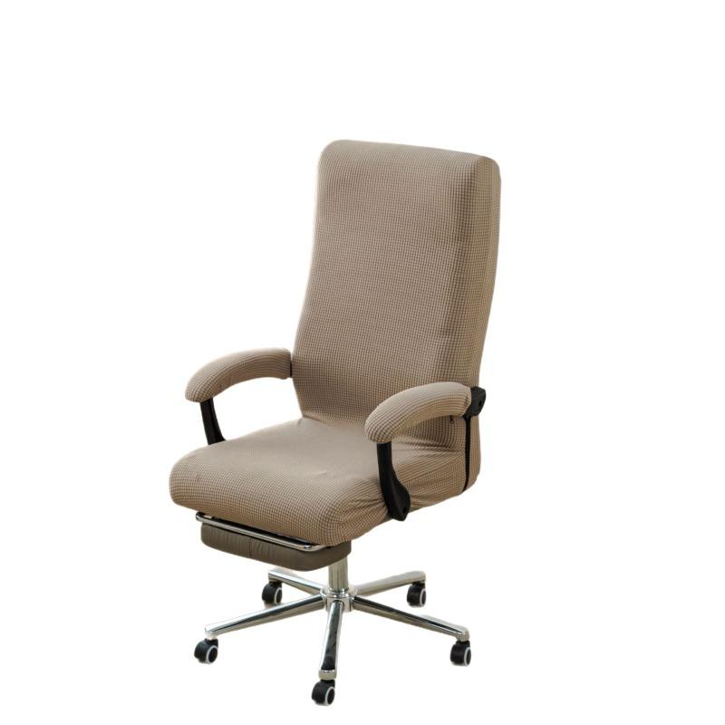 Elastic Boss Rotating Computer Chair Seat Case Thicken Jacquard Office Boss Chair Cover Stretch Chair Covers with Armrest Covers