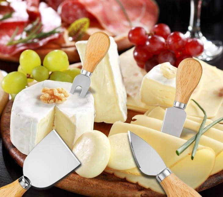 Cheese Slicing Knives Set of 4 Slicing Knives Set for Appetizers
