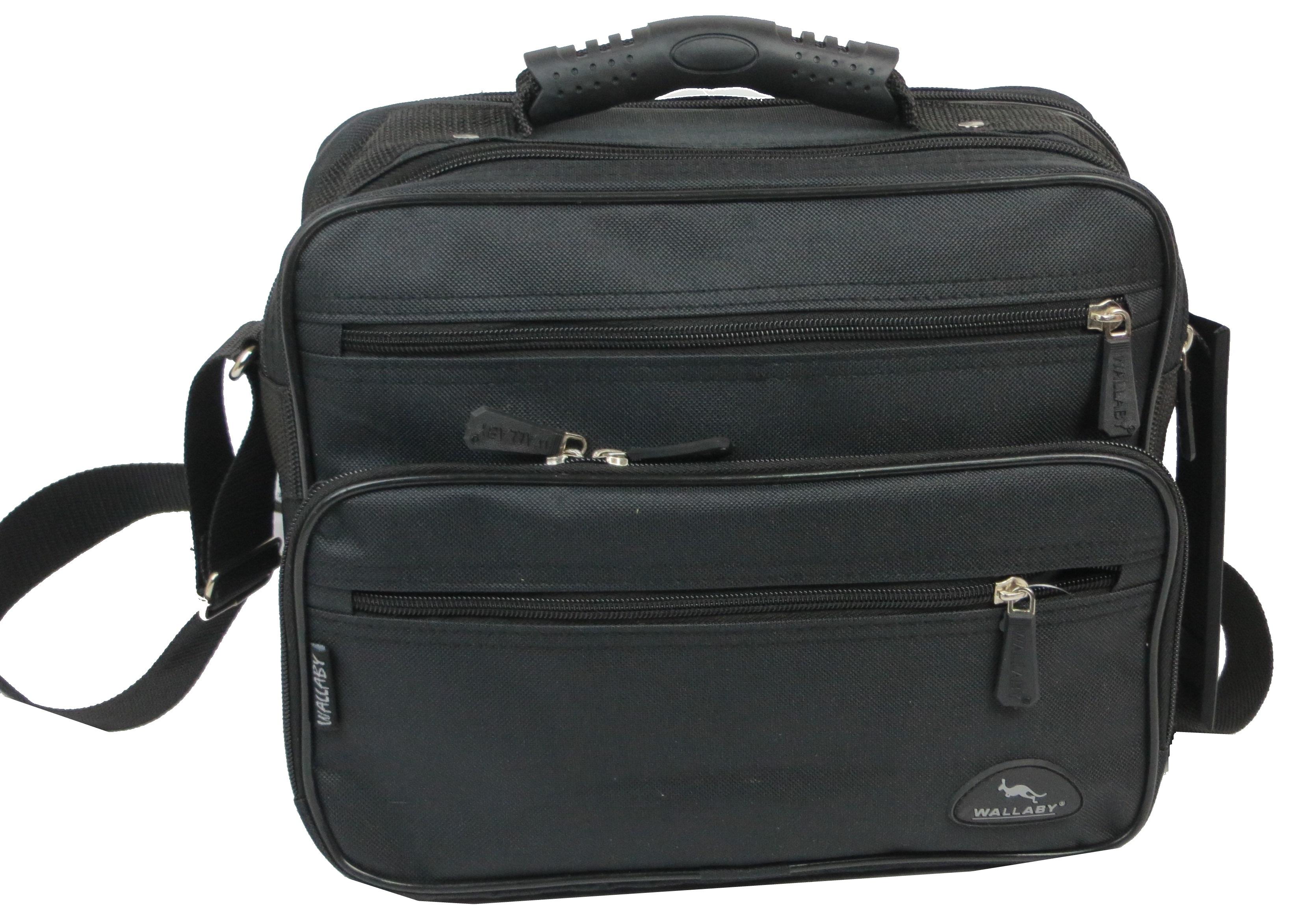 

Сумка чоловіча Wallaby 2411 29*24*16cm чорний