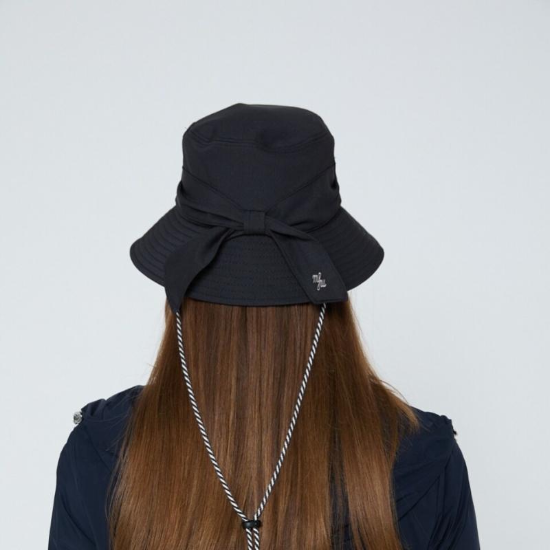 MunSingwear Women S eSSential Ribbon Bucket Hat Black Mr122lcp11
