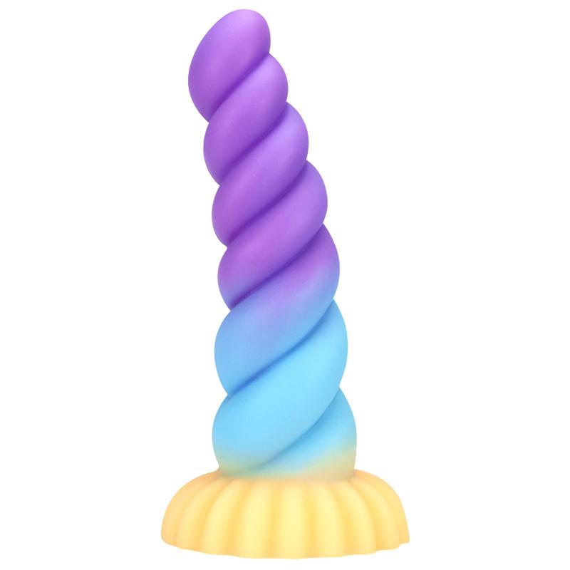 Intestines Anal Plugs Mixed Colored Silicone Dildo Penis Simulation Big Penis Alternative Sex Adult Products