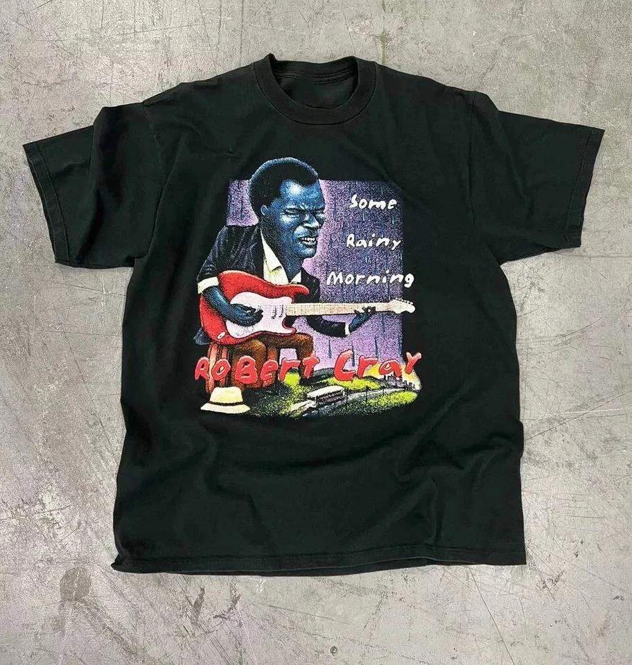 SALE Vtg The Robert Cray Band Some Rainy Morning Black Full Size Shirt