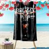 Magpies Forever Print Beach Towel, Large Soft Quick Dry Towel for Beach Camping Swimming