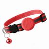 Reflective Cat Dog Collar with Smart GPS Tracker 2-in-1 Bundle Adjustable Anti-Lost Location Finder Safety Buckle Bell 3