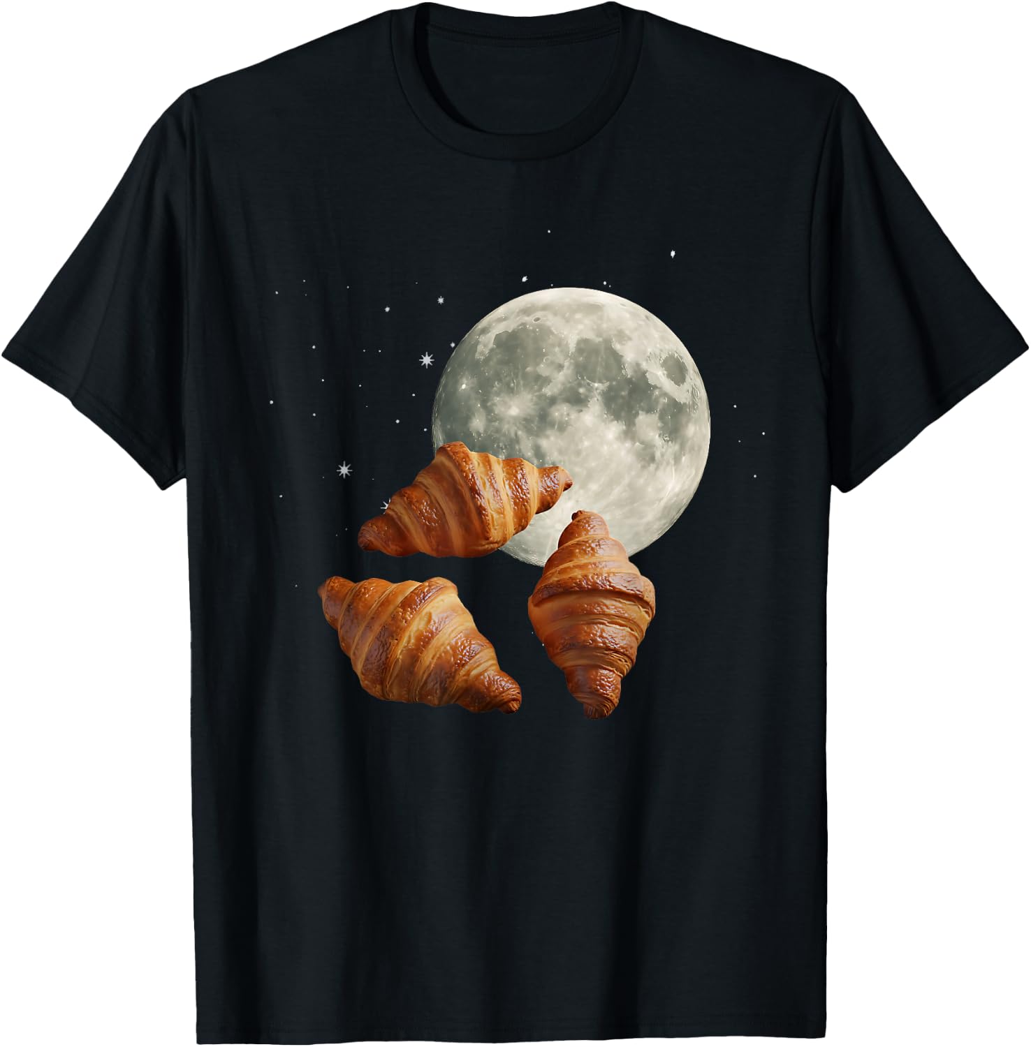Croissant Moon T-shirt XXXL