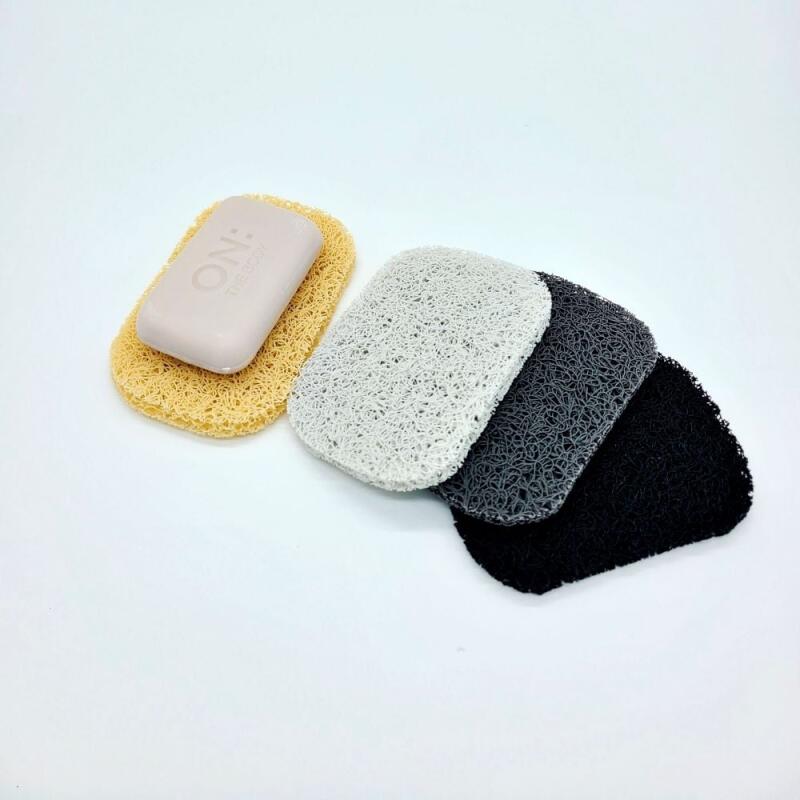 

Wall-mounted mesh drain holder