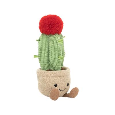 Jellycat Fun Plant Series Moon Cactus Creative Doll Plush Doll 21cm Height