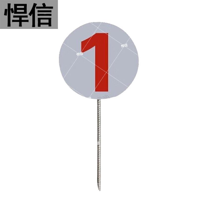 Hanxin Ground-Insertable Field Marker Sign