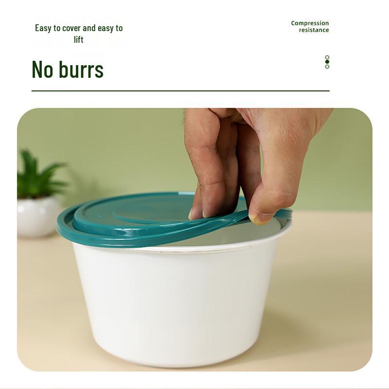 Eco-Friendly Microwaveable Round Disposable Bowls
