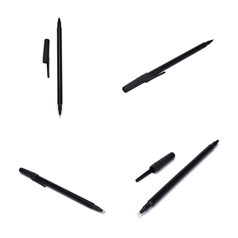 Penna a sfera trucco magico Nera Giocattolo Mago Penetrazione di banconota Trucco con penna da dollaro