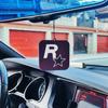 Car Fragrance R Star Pendant Air Freshener Car Rear View Hanging Long-Lasting Aromatherapy Fragrance Tablets Car Deodorization