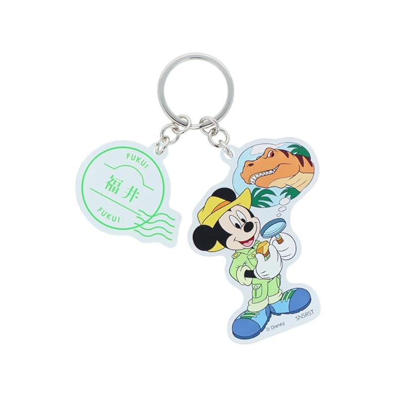 

[Sunstar Stationery] disney key ring acrylic DREAM TRAVEL mickey mouse Fukui prefecture S8348529