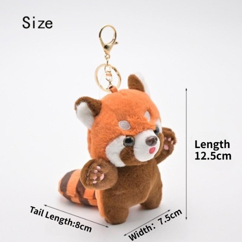Cute Plush Pendant Cartoon Doll Keychain Bag Hanging Ornament Small Gift