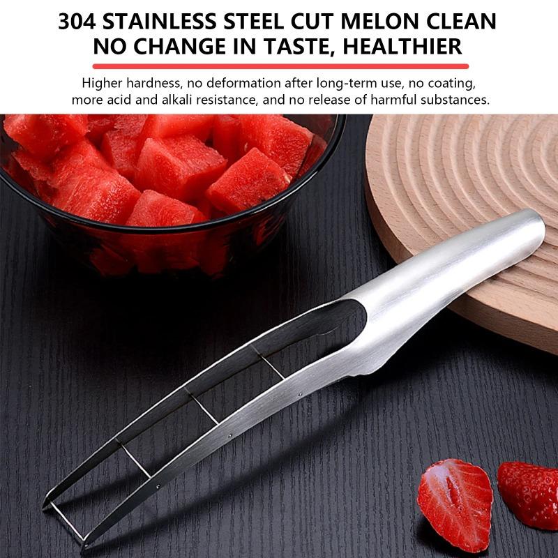 Wassermelonenschneidemaschine Sommer Wassermelonenschneider Schmutzige Hand Multifunktionaler Schneider für Melone Küchenwerkzeuge