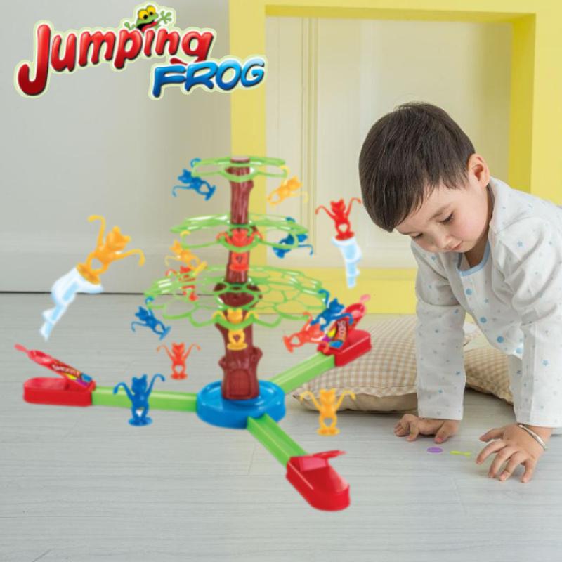 Jumping Children Frog Family Board Game Fun Toy Gift For Birthday Game Party