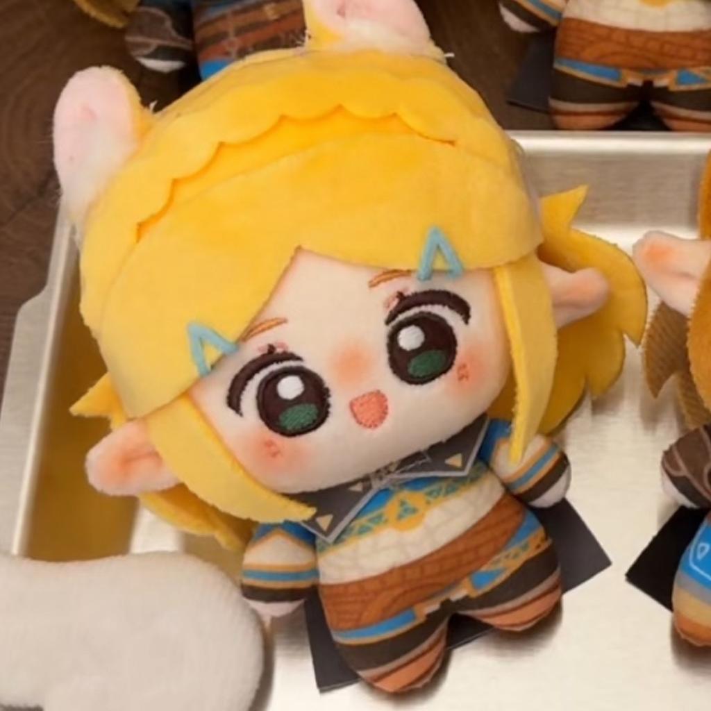 The Legend Of Zelda Link 10Cm Printed Nunu Body Cotton Plush Doll Anime Collectible For Game Fans Home Decor In Stock