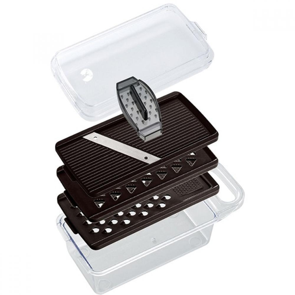 CaptaIn Stag Uh 3051 [outdoor Slicer  Grated Condiments  MIni Cooker Set With Safety Holder  Storage Bag Included  Made In Japan]