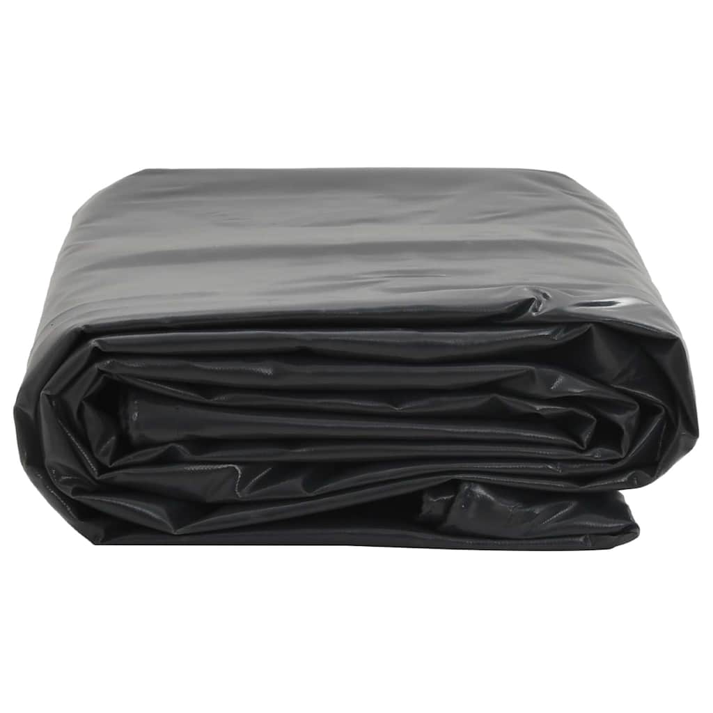 Vidaxl Plandeka, Czarna, 1X2,5 M, 650 G/M²