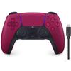 [DualSense] Wireless Controller Cosmic Red (CFI-ZCT2J02) + 3m Charging Cable (Cosmic Red)