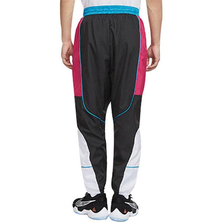 Nike Knitted Sweatpants Men's Raspberry Red Moderate Cuffed Pants CV1915-615