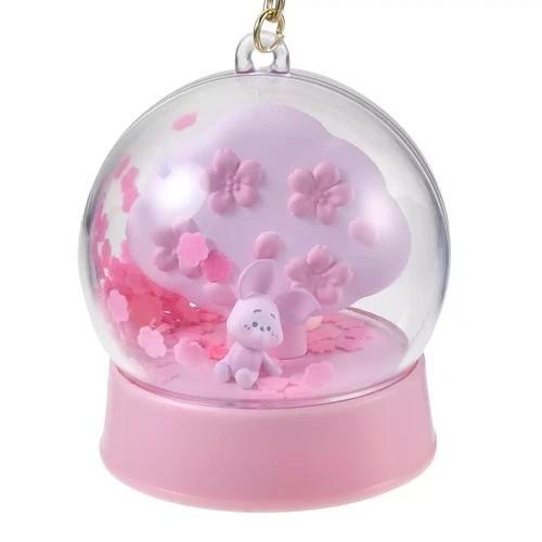 Disney store Japan Tokyo Pooh Piglet Sakura Diorama Keychain 2026