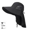 UV Protection Wide Brim Sun Hat for Men & Women, Summer Outdoor Hat with Face & Neck Coverage, Ideal for Fishing.