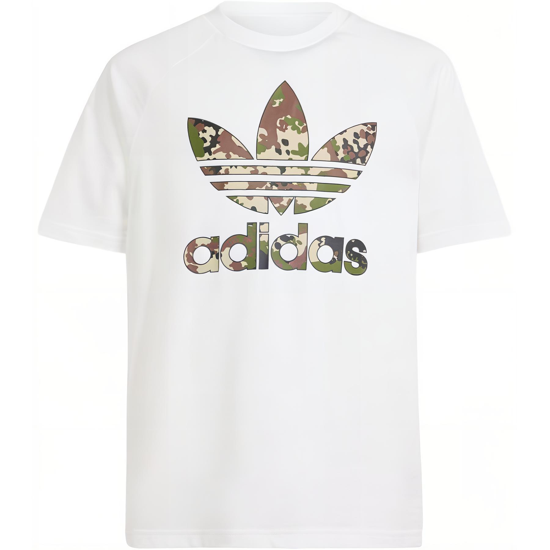 Футболка Adidas Originals Белая Детская IS3288 164