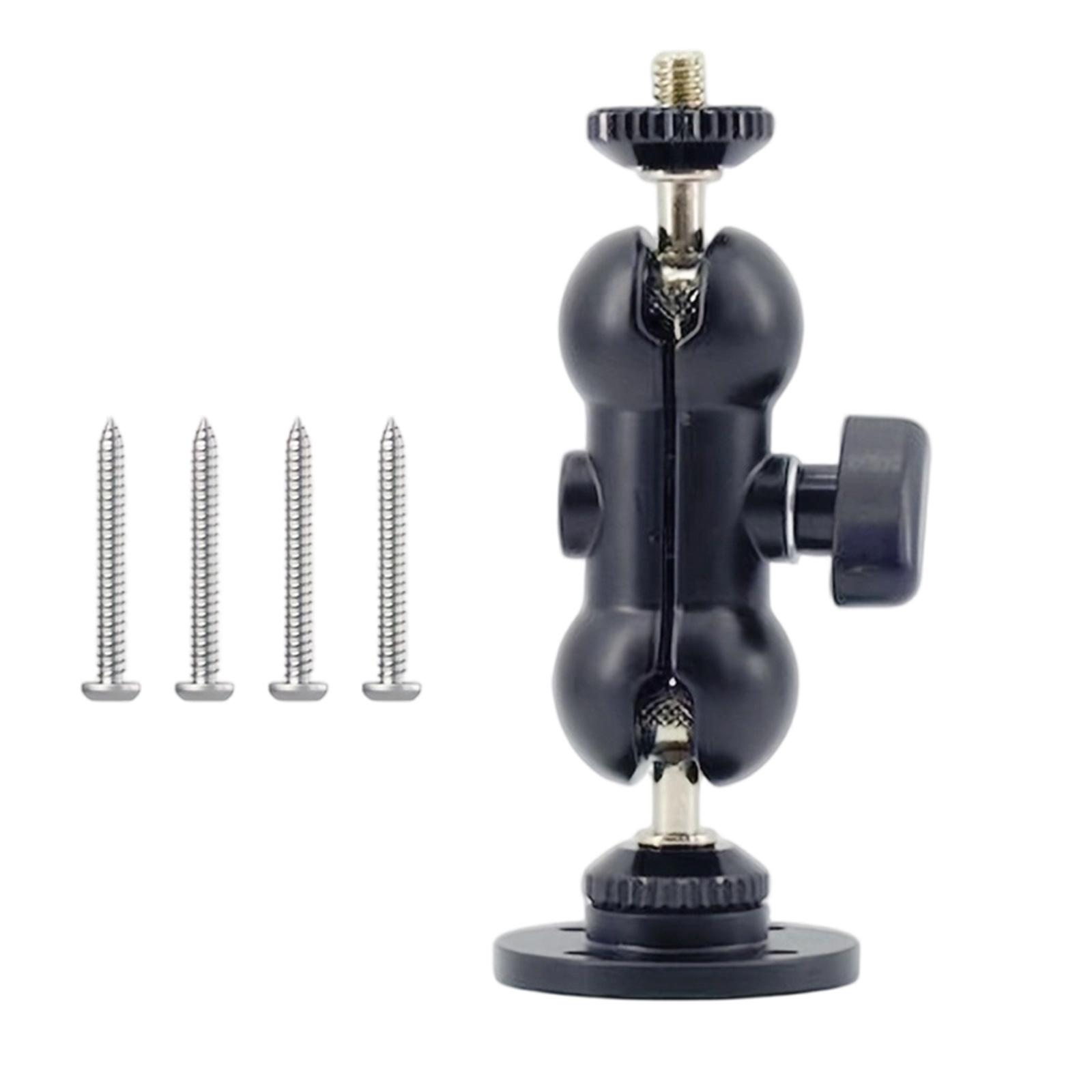 

Adjustable Hot Shoe Swivels Ball Head Extendable 360 Rotating Universal Portable Bracket Camera Accessory Connector 1