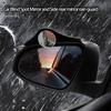 2Pcs Car Mirror 360 Degree Adjustable Wide Angle Side Rear Mirrors Blind Spot Snap Way for Parking Auxiliary Rear View Mirror