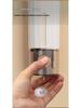 Handcrafted Wall-Mounted Soap Dispenser with Bath Brush for Foam and Gel