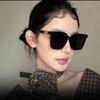 New comfortable silicone nose pad design sense large frame sunglasses advanced sense women's sunscreen sunglasses men's trendy sunglasses