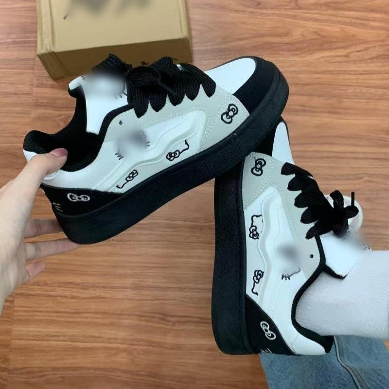 

Beige bread shoes platform white shoes women s tide autumn new versatile sports and leisure board shoes 40